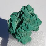 Glauberite malachite