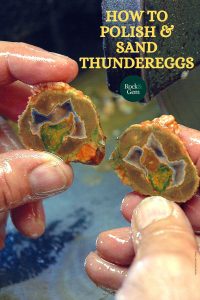 thunderggs after being cut in half