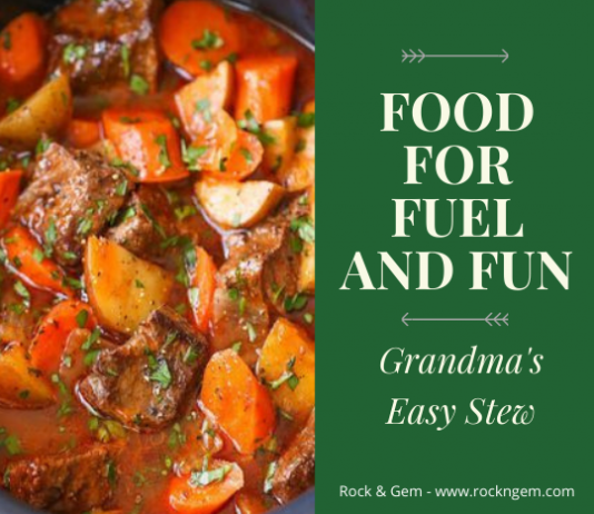 Food For Fuel And Fun Grandmas Easy Stew