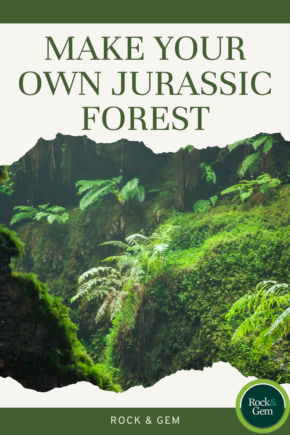 Make Your Own Jurassic Forest | Rock & Gem Magazine