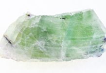 rough green beryl green stone