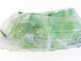 rough green beryl green stone