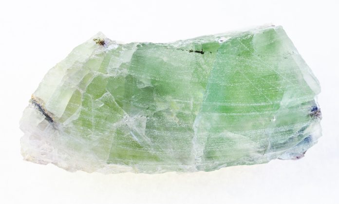 rough green beryl green stone