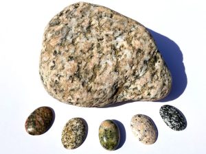 speckled granit found on ventura beach