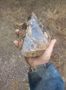 grapefruit sized quartz from crystal park montana