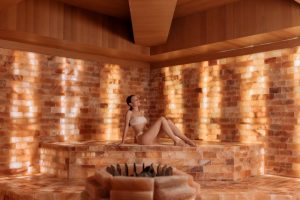 himalayan salt room for crystals for health therapies