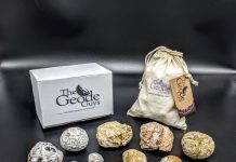 selection of geodes from the geode guys