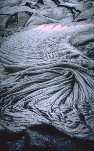 pahoehoe lava from kilauea is said to be where pele's curse began