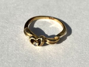 heart shaped ring